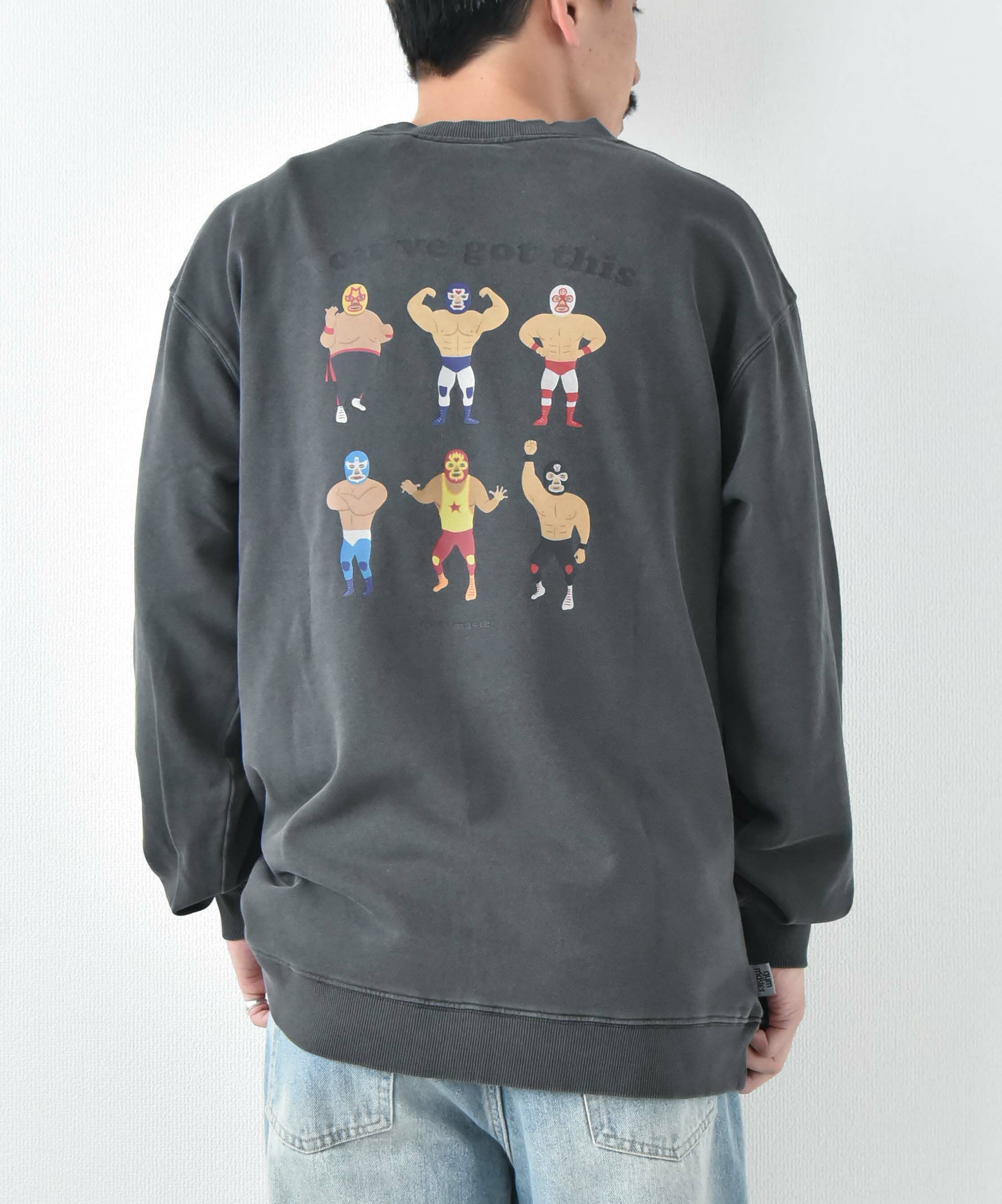 ジムマスター｜9.4oz ピグメント　レスラースウェットシャツ [[G633740]][D]