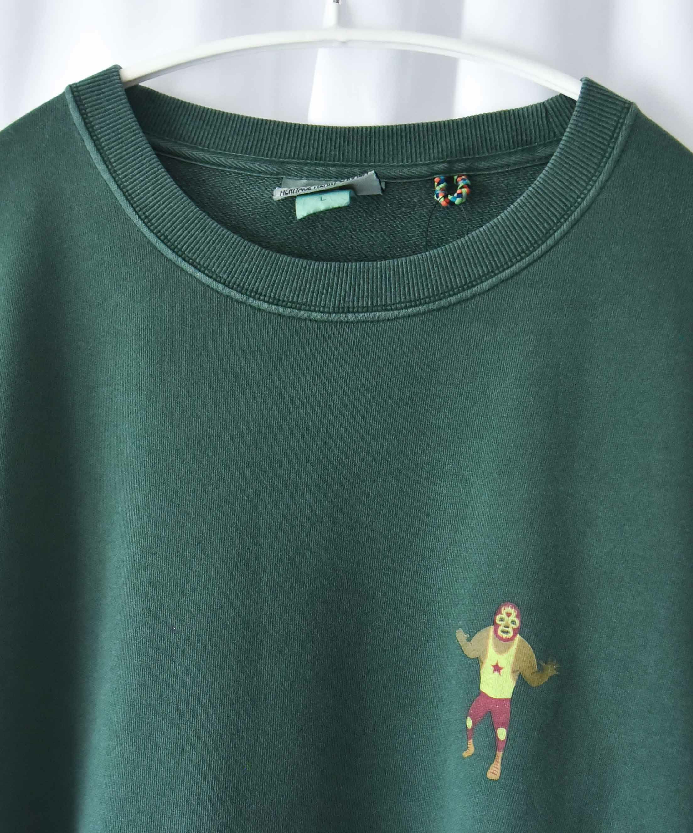 ジムマスター｜9.4oz ピグメント　レスラースウェットシャツ [[G633740]][D]