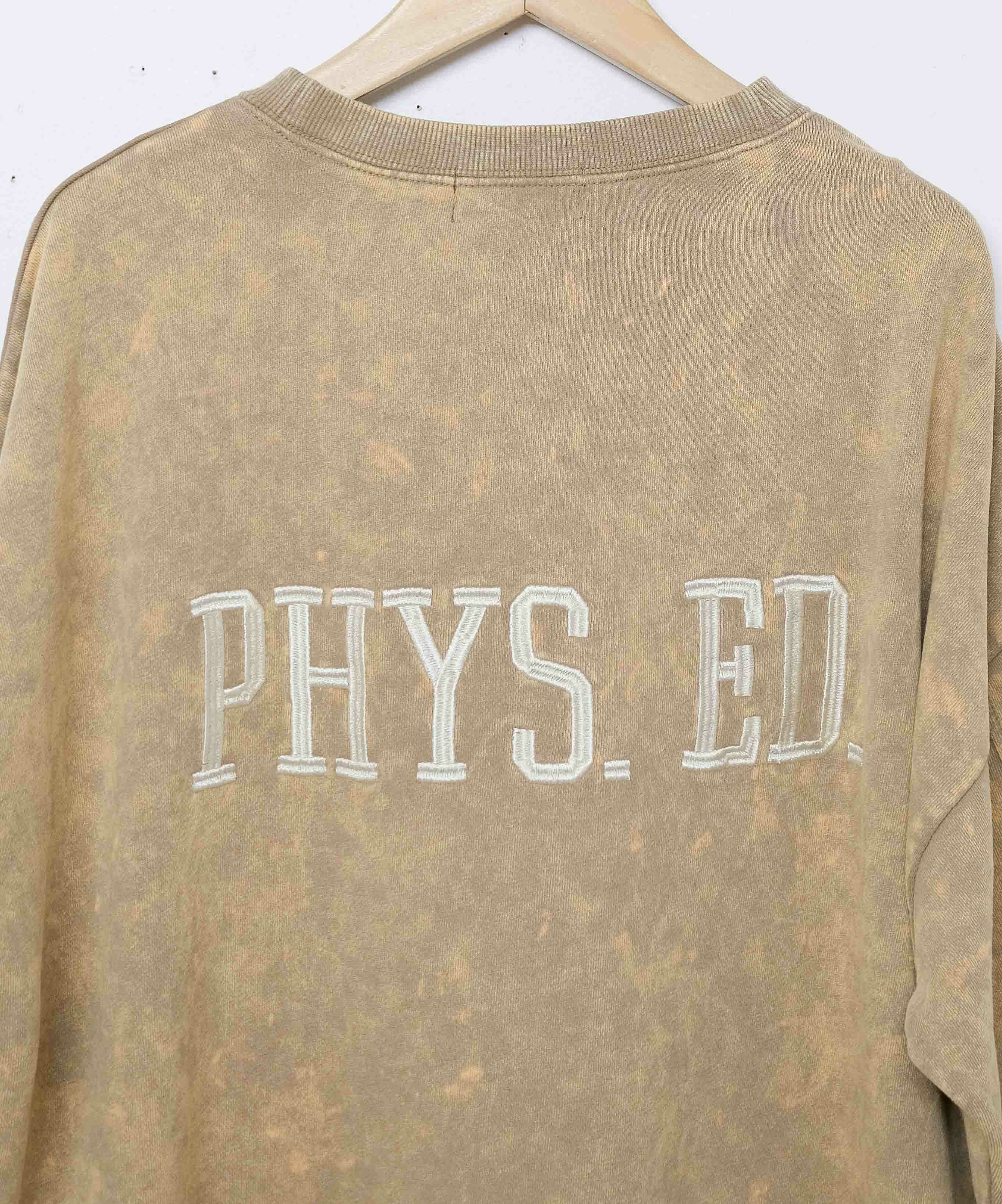 KAKELA&TRANQUIL｜クルーロング刺繍ロゴ [[12507-311-10]][D]