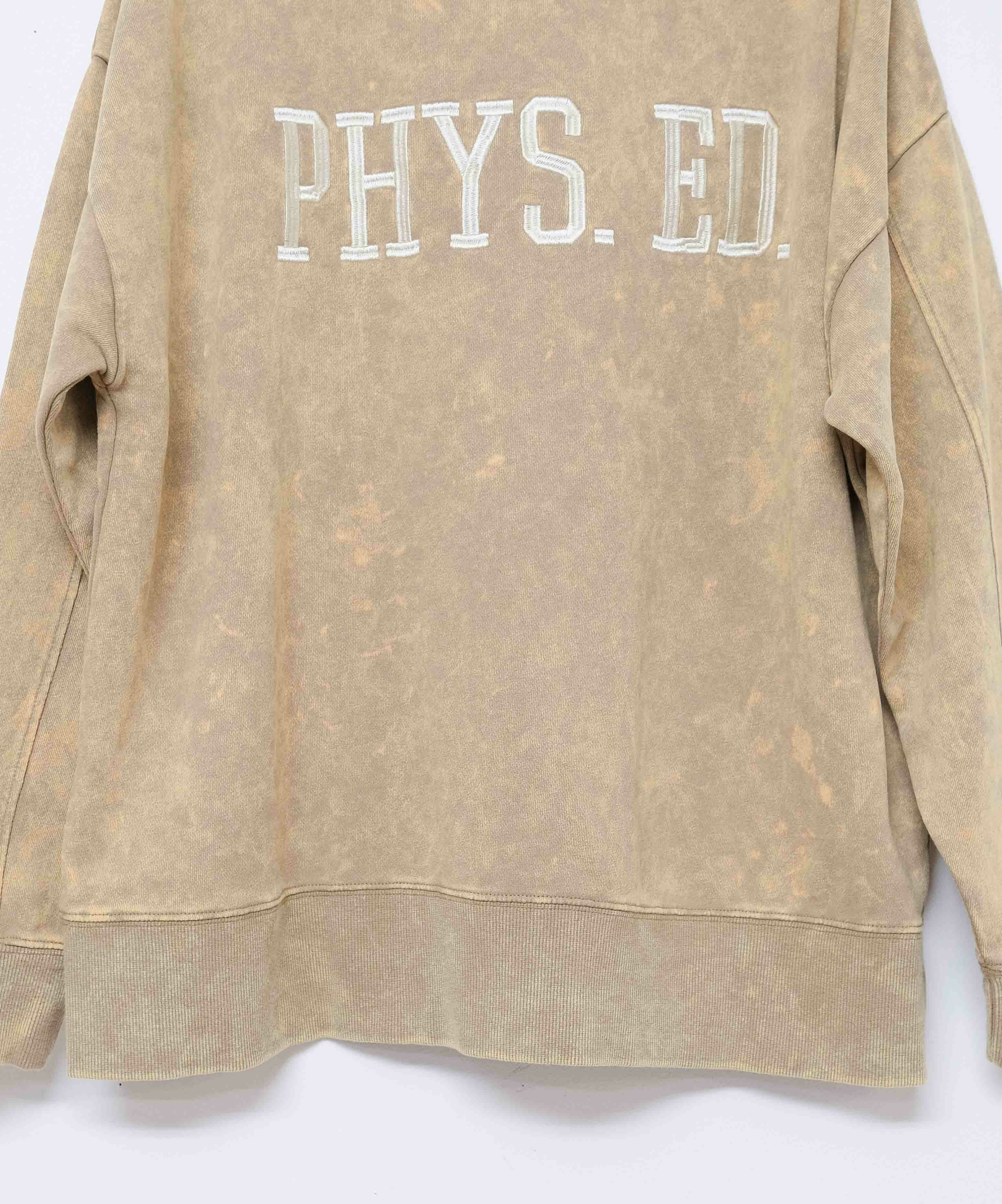 KAKELA&TRANQUIL｜クルーロング刺繍ロゴ [[12507-311-10]][D]