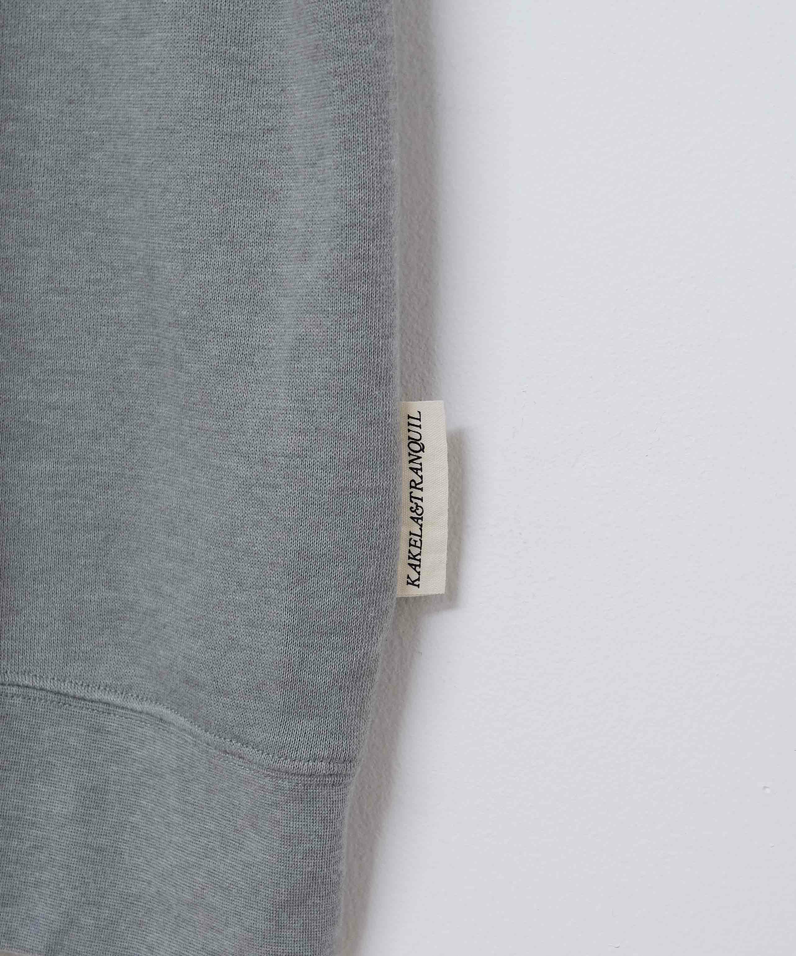 KAKELA&TRANQUIL｜ロングクルーカレッジ刺繍 [[12507-299-10]][D]