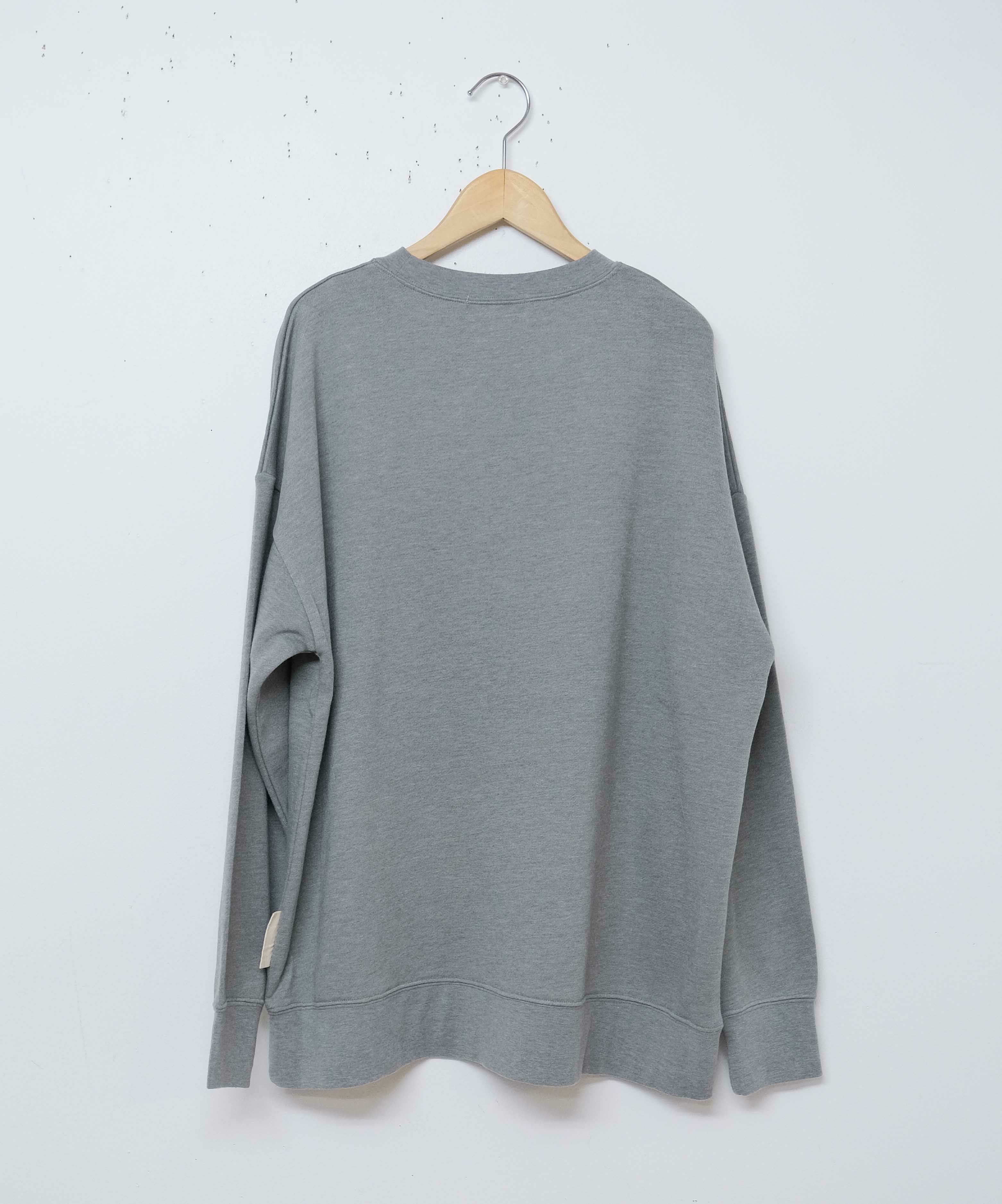 KAKELA&TRANQUIL｜ロングクルーカレッジ刺繍 [[12507-299-10]][D]