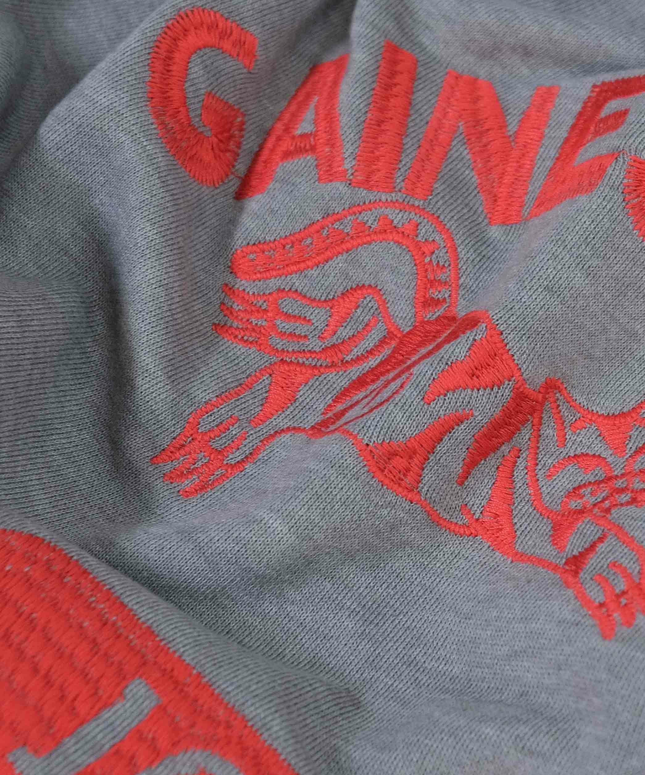 KAKELA&TRANQUIL｜ロングクルーカレッジ刺繍 [[12507-299-10]][D]