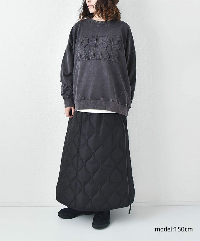 KAKELA&TRANQUIL｜クルーアップリケロゴ [[12507-302-10]][D]