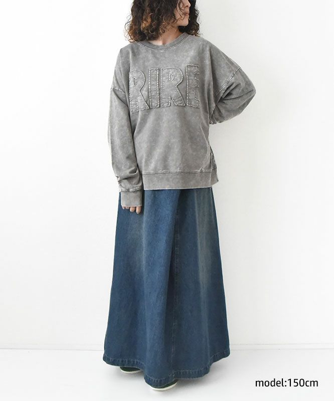 KAKELA&TRANQUIL｜クルーアップリケロゴ [[12507-302-10]][D]