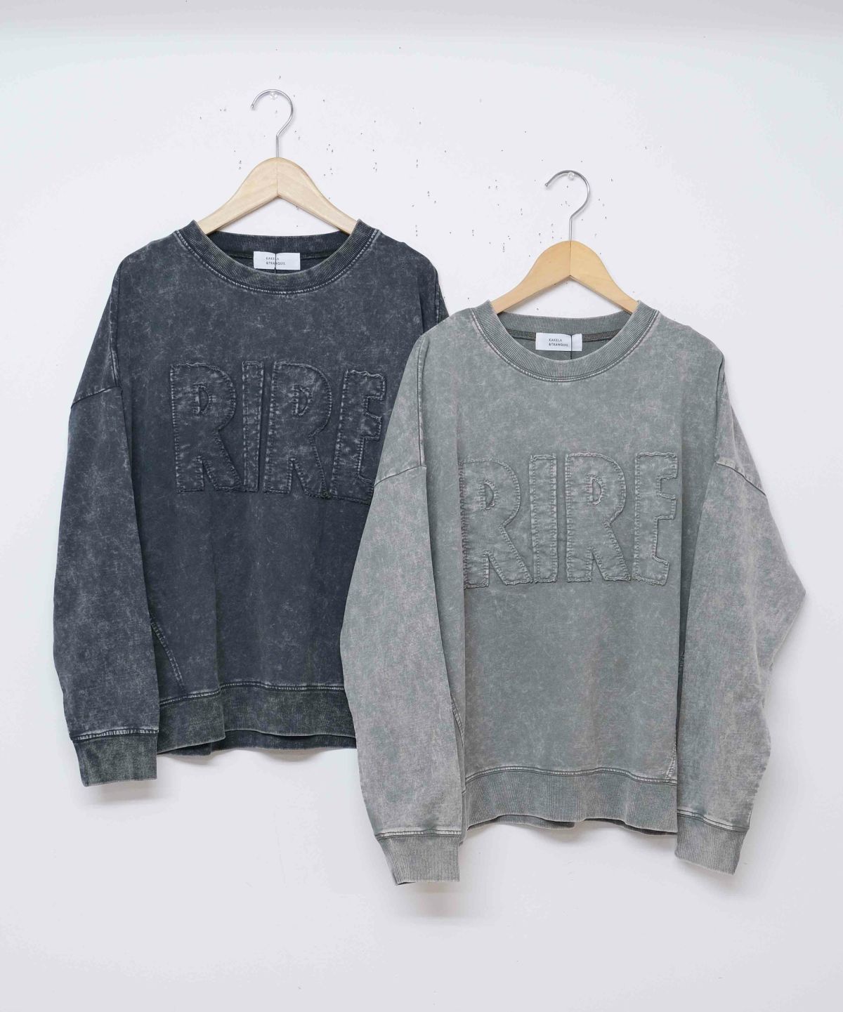 KAKELA&TRANQUIL｜クルーアップリケロゴ [[12507-302-10]][D]