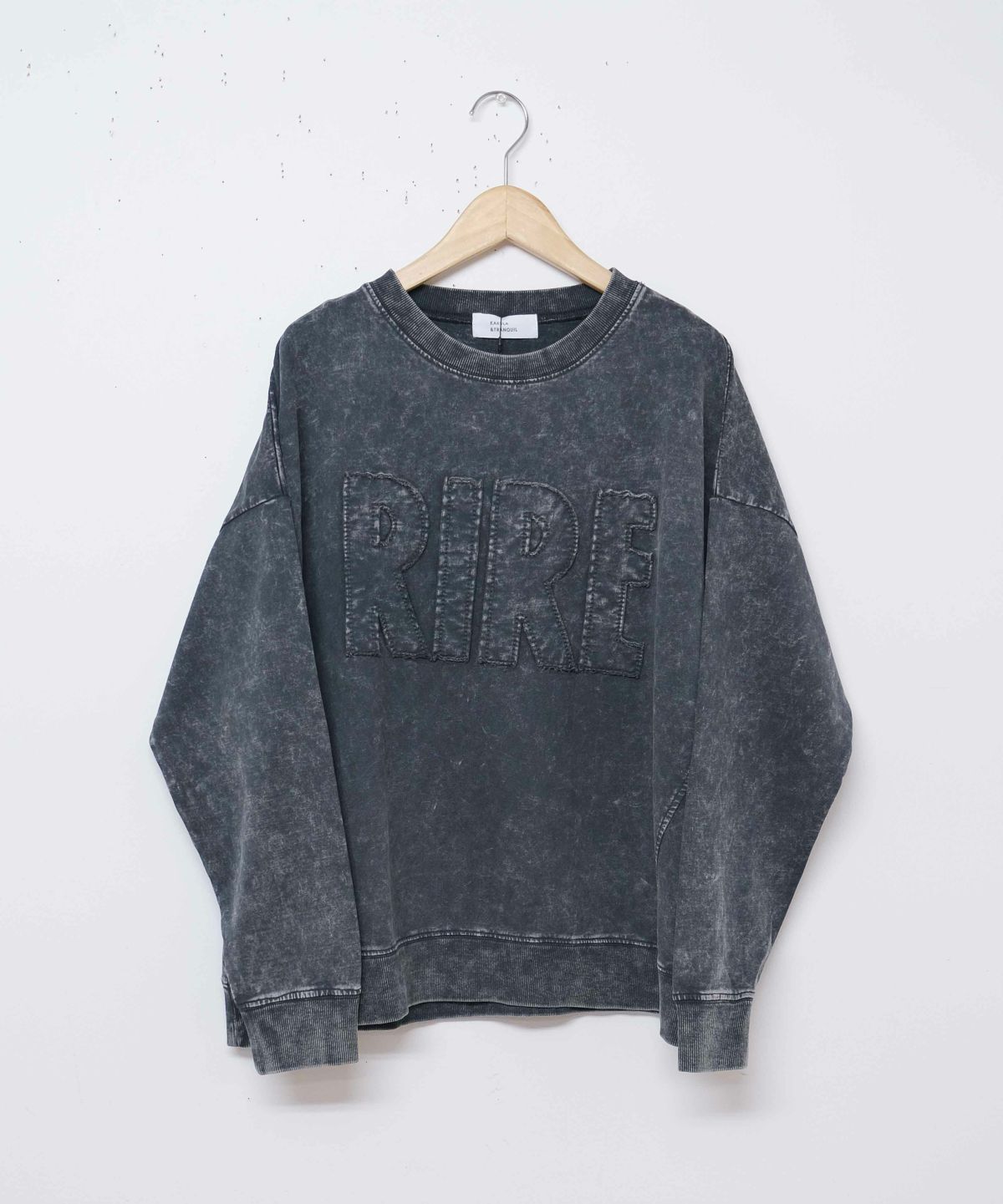 KAKELA&TRANQUIL｜クルーアップリケロゴ [[12507-302-10]][D]