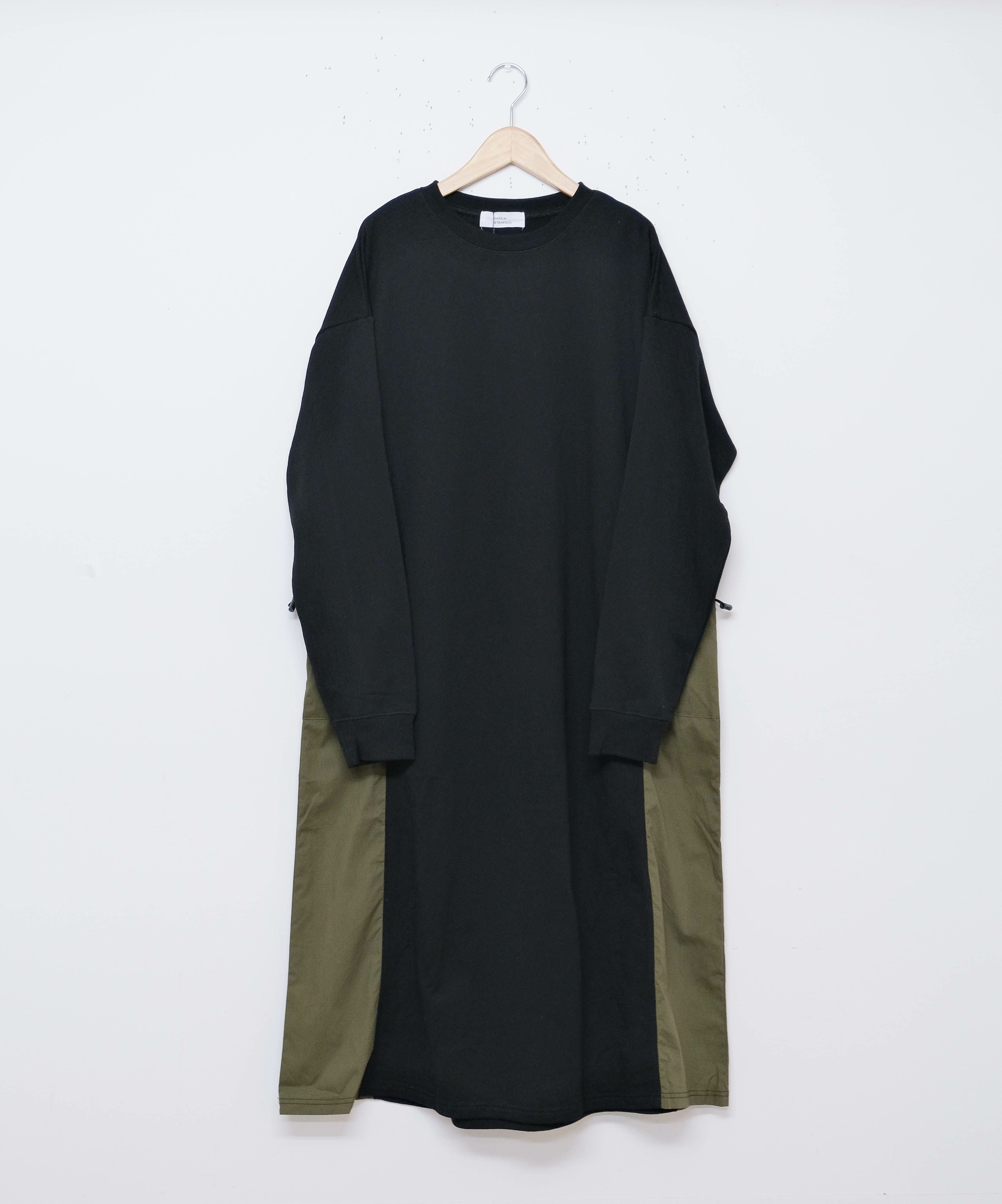 KAKELA&TRANQUIL｜布帛切り替えワンピース [[12507-308-10]][D]