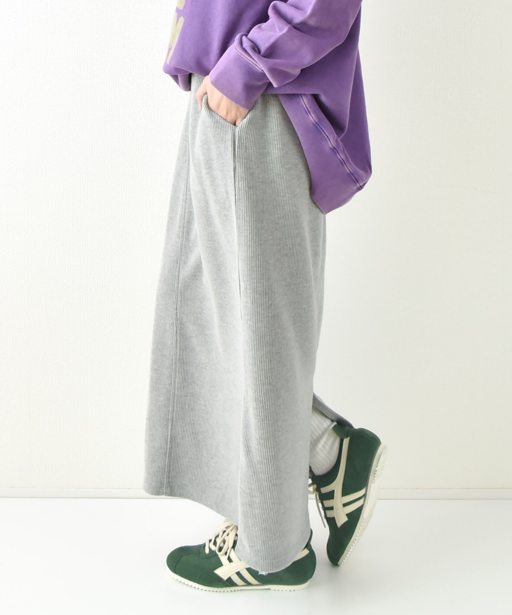 day standard｜細見え　BOX スカート [[854304]][D]