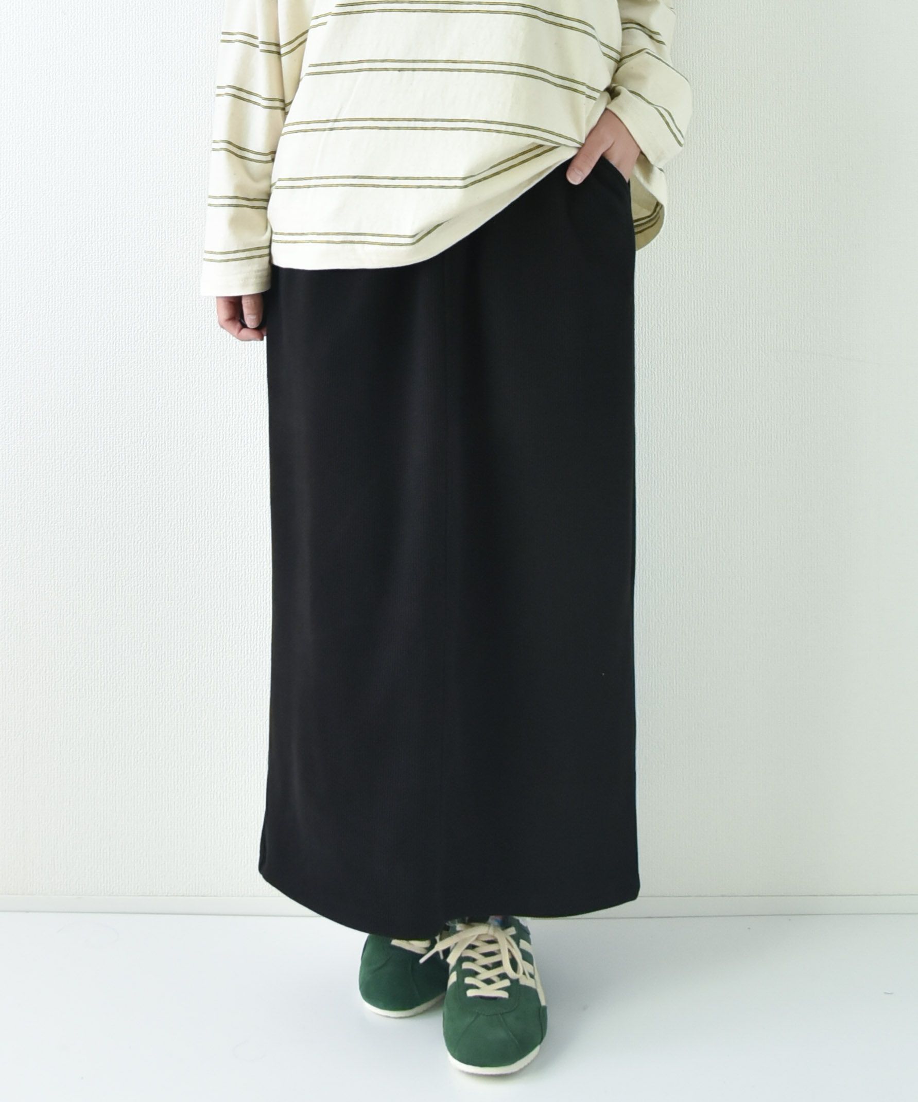 day standard｜細見え　BOX スカート [[854304]][D]