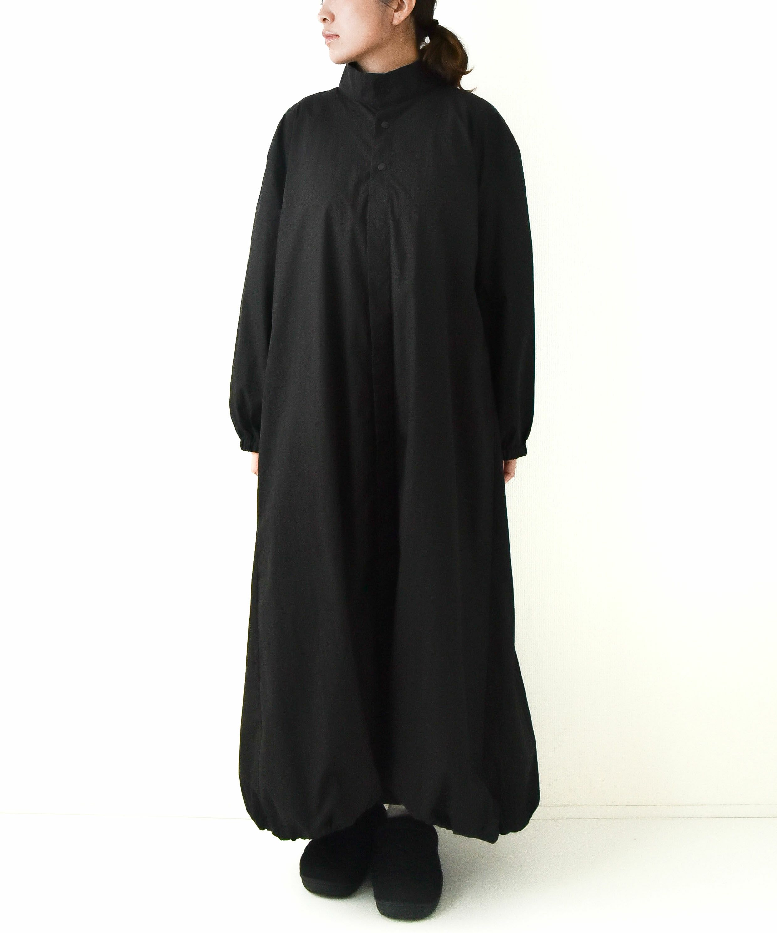 day standard｜ロクヨンクロス スタンドカラーシャツワンピース [[day-009]][D]