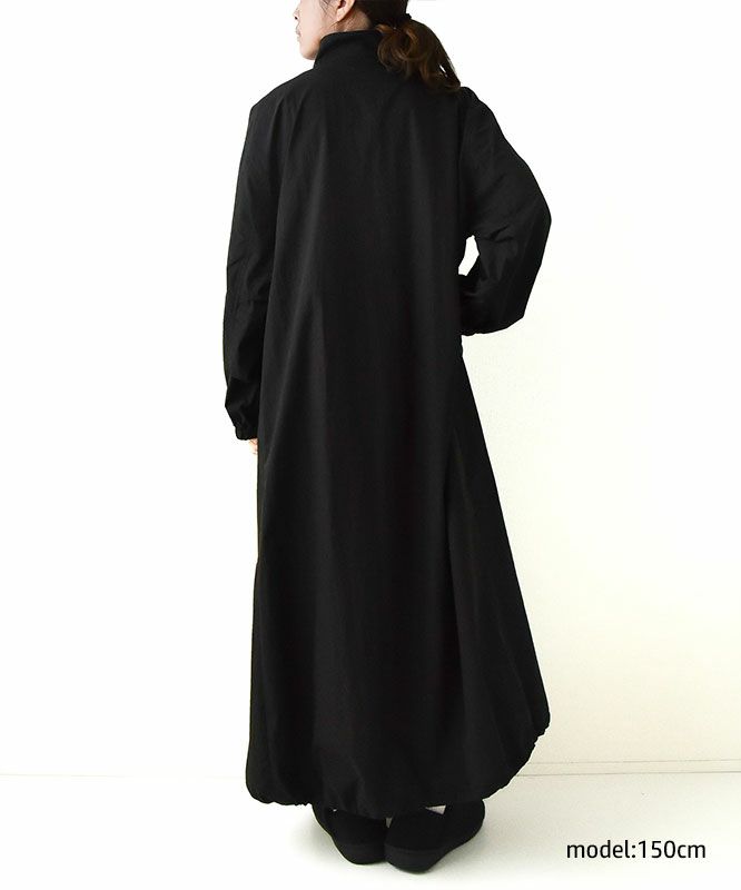 day standard｜ロクヨンクロス スタンドカラーシャツワンピース [[day-009]][D]