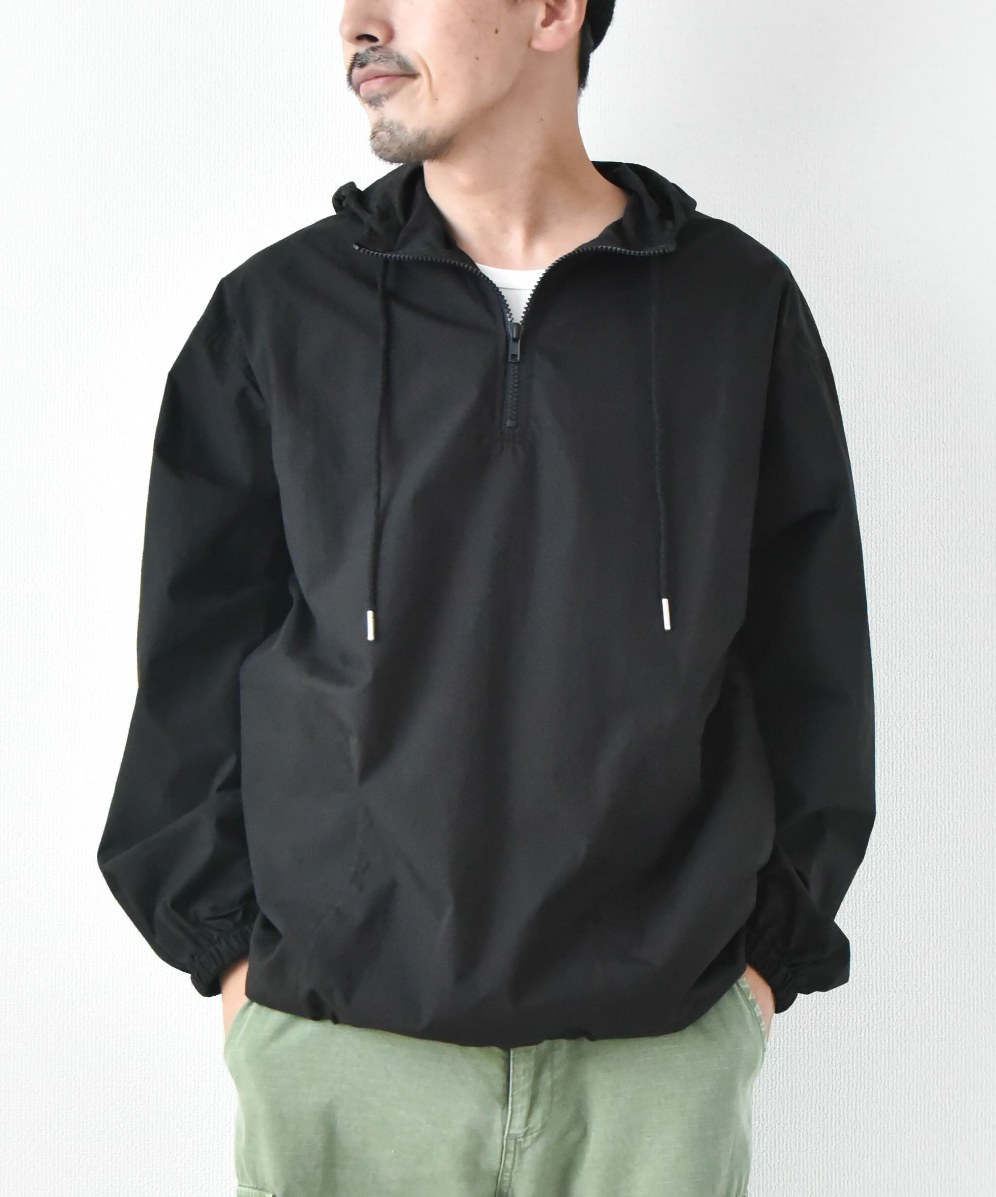 day standard｜ロクヨンクロス　スタンドカラーアノラック [[day-008]][D]