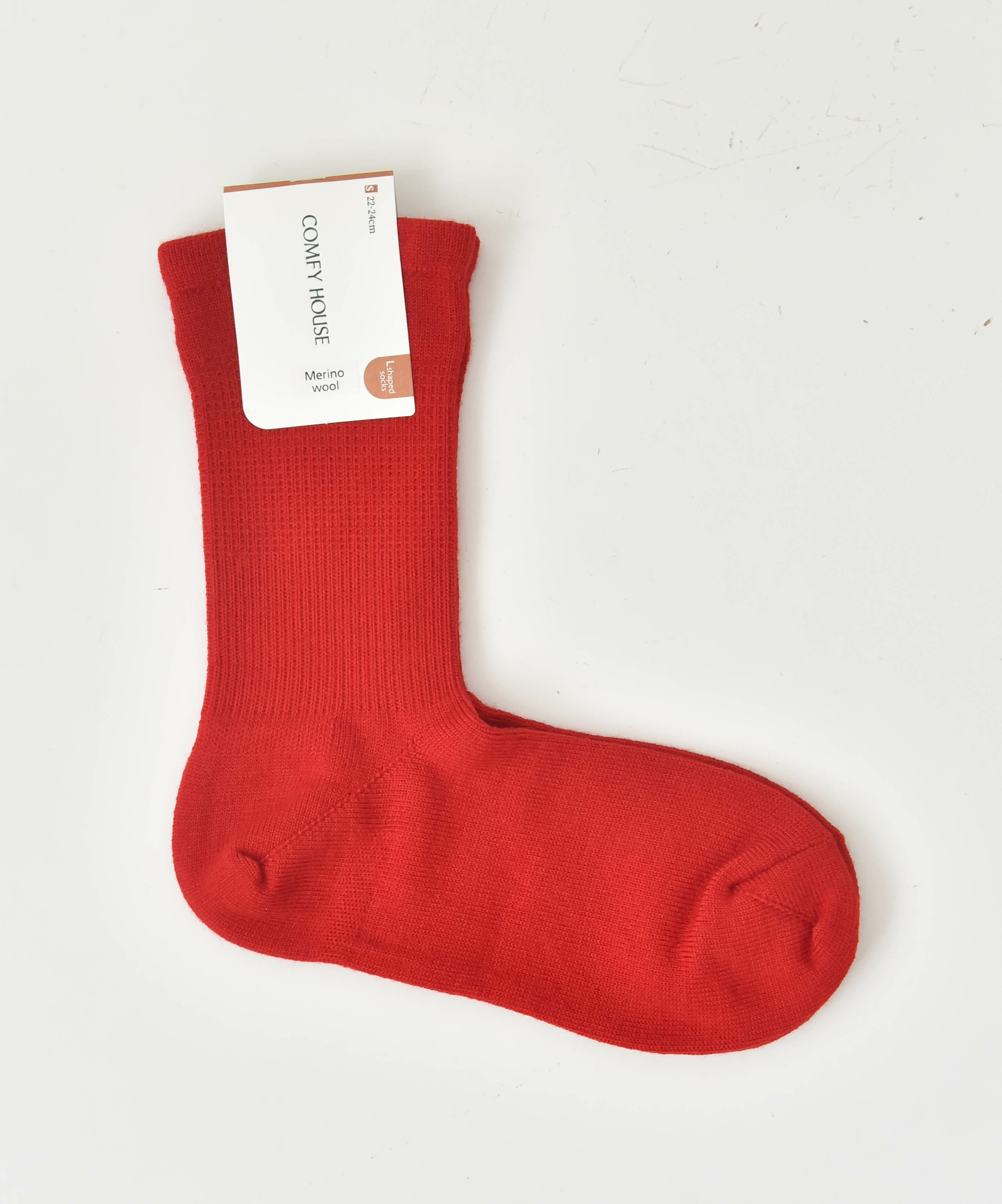 COMFY HOUSE｜メリノ・ベーシッククルー [[CHL222CR1]][D]