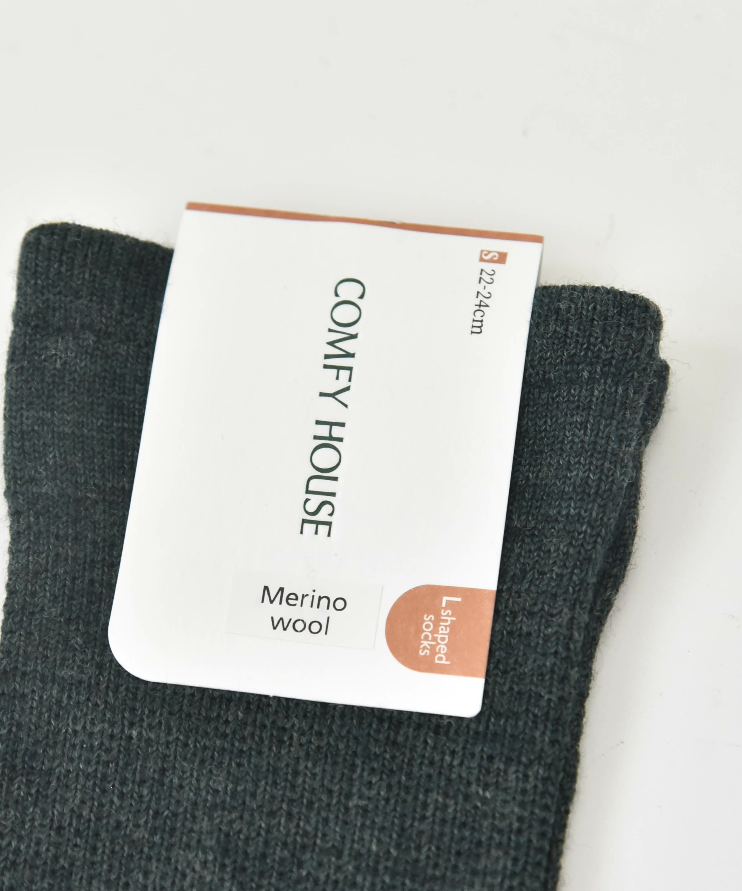 COMFY HOUSE｜メリノ・ベーシッククルー [[CHL222CR1]][D]