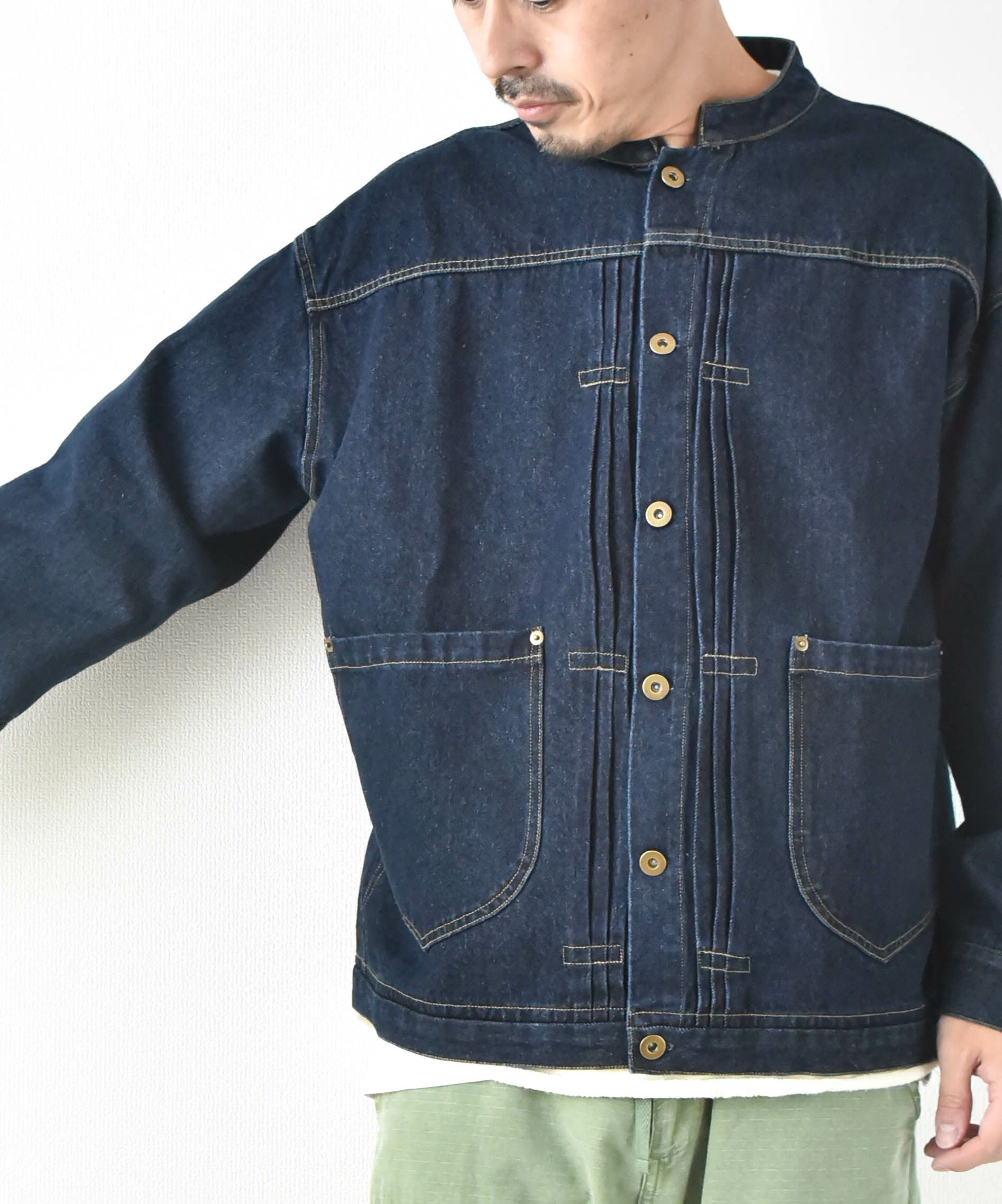 day standard｜ノーカラーGジャン [[day-029]][D]