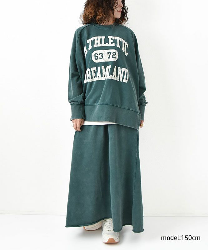 day standard｜ピグメントスウェットスカート [[d-c-009]][D]