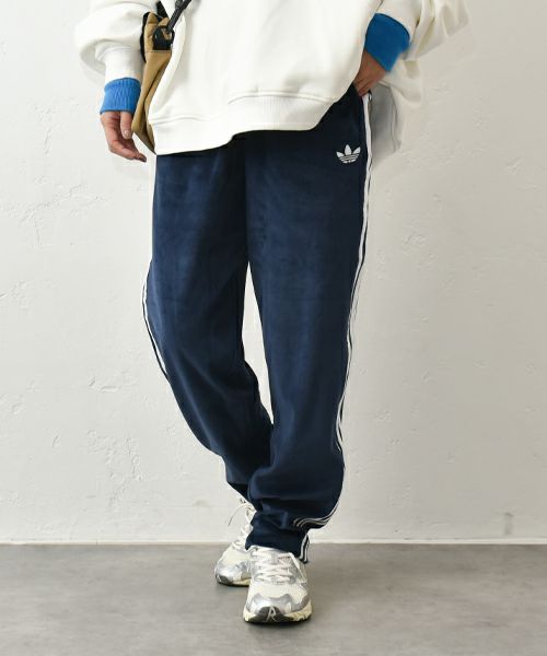 adidas｜アディカラー SST ベロア トラックパンツ [[WH134]][C]
