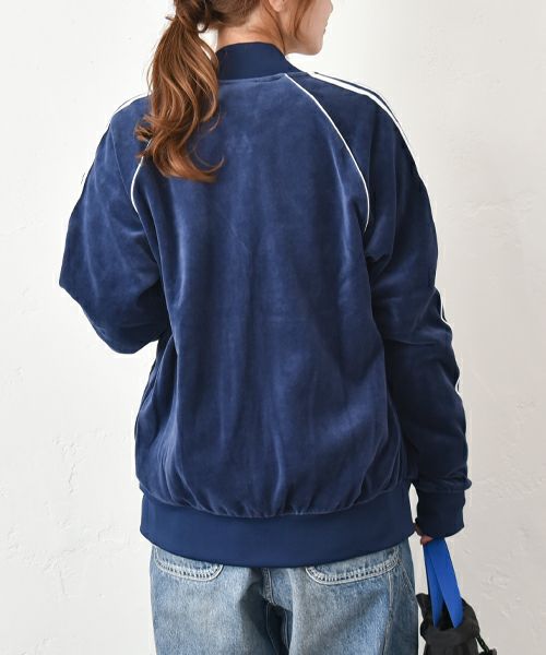adidas｜ベロア SST トラックトップ [[QD668]][C]
