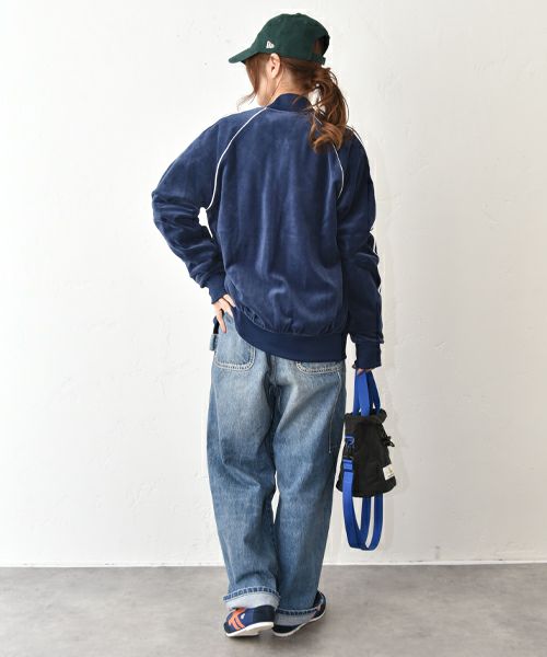 adidas｜ベロア SST トラックトップ [[QD668]][C]