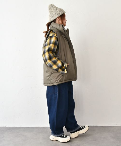NANGA｜AURORA TEX スタンドカラーベスト [[ND2441-1N010]][C]