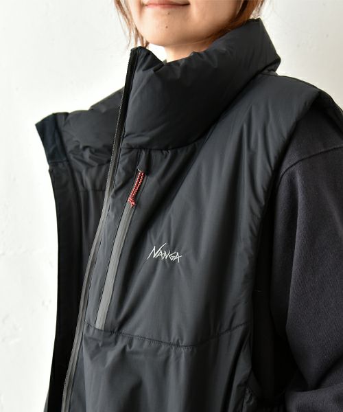 NANGA｜AURORA TEX スタンドカラーベスト [[ND2441-1N010]][C]