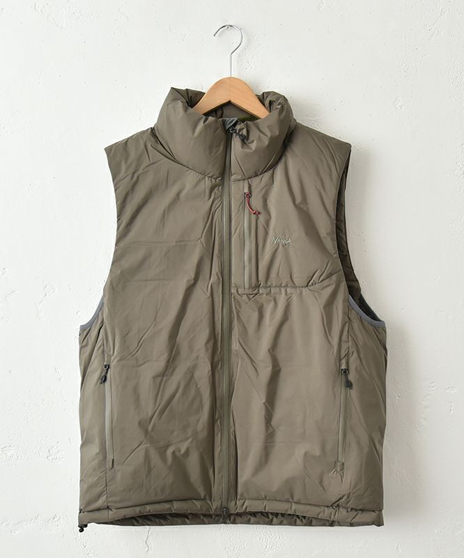 NANGA｜AURORA TEX スタンドカラーベスト [[ND2441-1N010]][C]