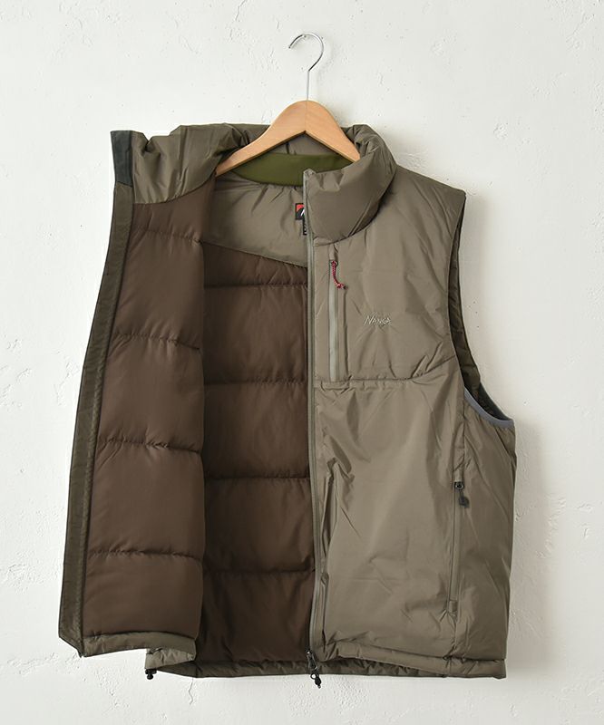 NANGA｜AURORA TEX スタンドカラーベスト [[ND2441-1N010]][C]