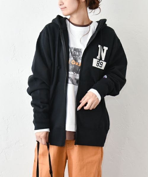 Champion｜ジップフードスウェット [[C3-C113]][C]