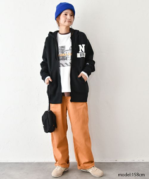 Champion｜ジップフードスウェット [[C3-C113]][C]