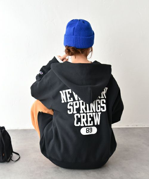 Champion｜ジップフードスウェット [[C3-C113]][C]