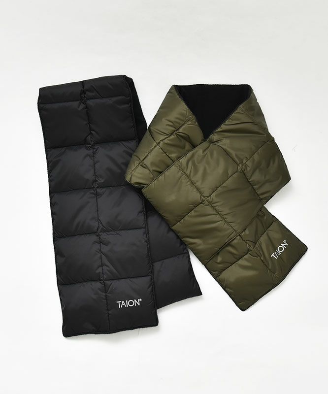  TAION｜ベーシックダウンスカーフ [[TAION-201A]][C]