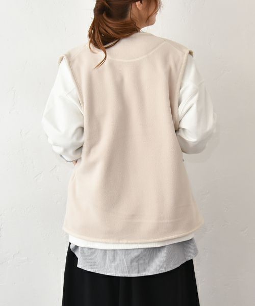 Vincent et Mireille｜フリースベスト [[VM252FL00230]][C]