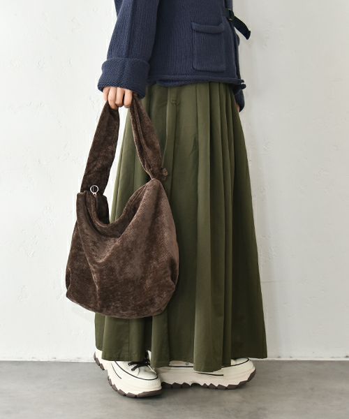 EARTH MADE｜コーデュロイ2WAYバッグ [[48-0793]][C]