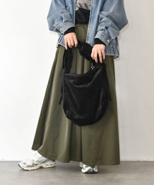 EARTH MADE｜コーデュロイ2WAYバッグ [[48-0795]][C]