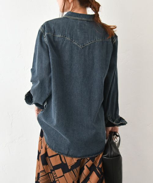 LEVI´S｜ウェスタンデニムシャツ [[85744-0103]][C]