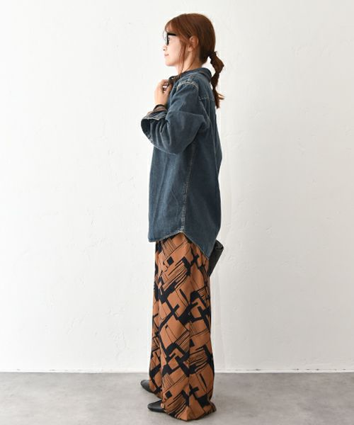 LEVI´S｜ウェスタンデニムシャツ [[85744-0103]][C]