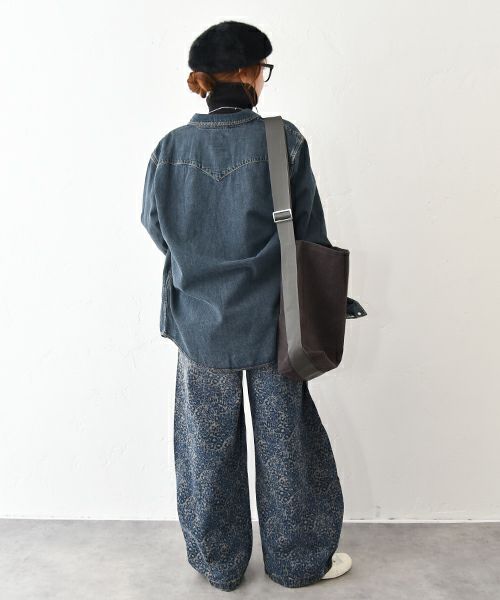  LEVI´S｜ウェスタンデニムシャツ [[85744-0103]][C]