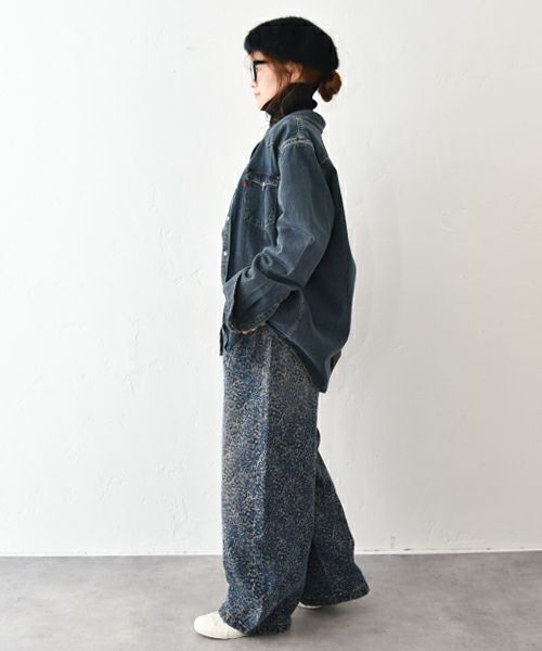  LEVI´S｜ウェスタンデニムシャツ [[85744-0103]][C]