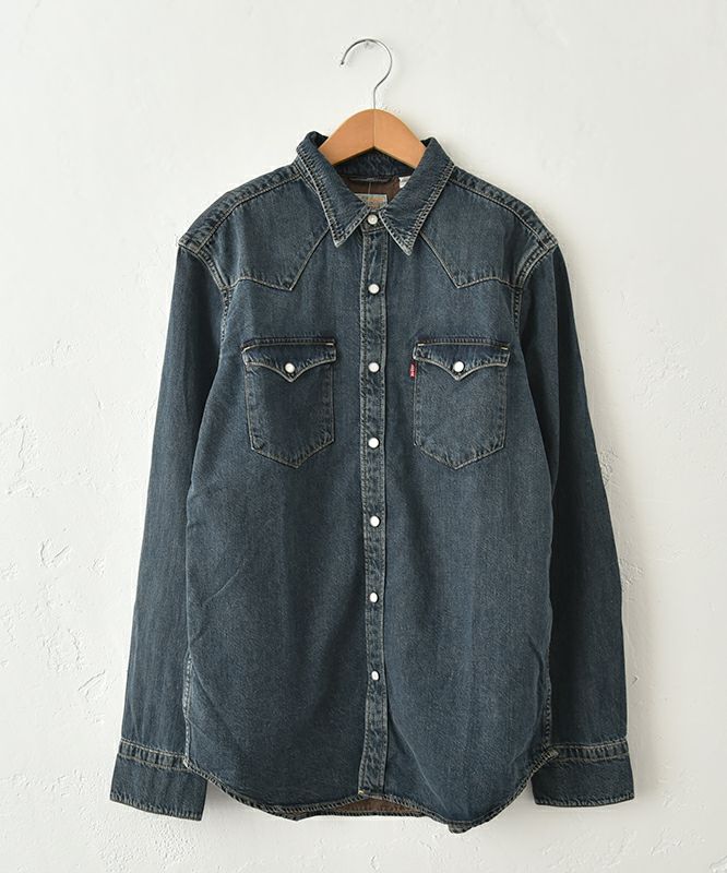  LEVI´S｜ウェスタンデニムシャツ [[85744-0103]][C]