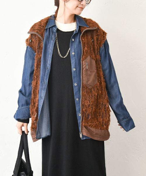 ANTGAUGE｜フェザーベスト [[AA750]][C]