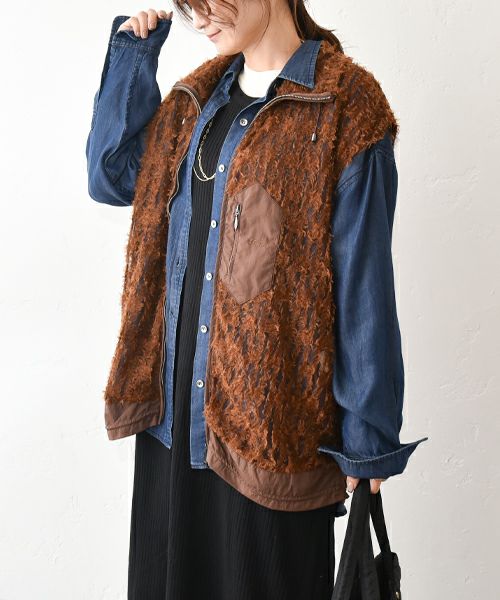 ANTGAUGE｜フェザーベスト [[AA750]][C]