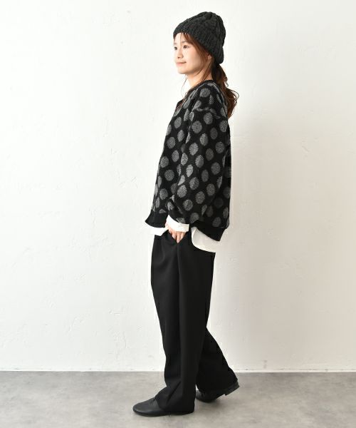 No18｜ウールライク2タックボールパンツ [[MA-32812]][C]