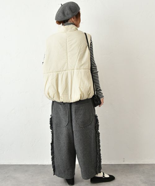 tumugu｜ウールメランジパンツ [[TB25336]][C]