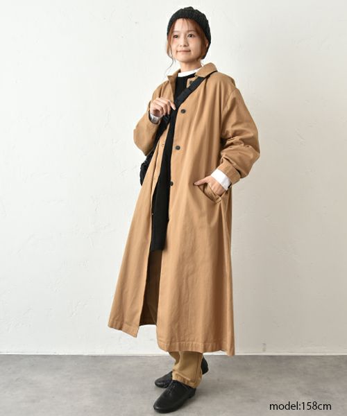 hagumu｜脇スリットポンチョベスト [[125698]][C]