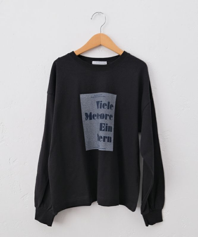 eka::｜ロゴプリント ロンT [[1611883]][C]