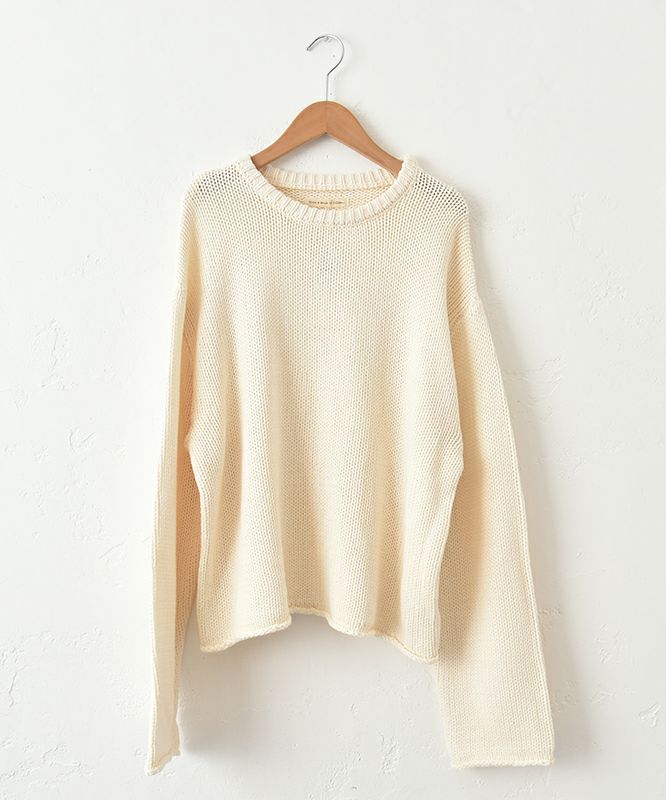 Gives a sense of fullment｜ミリタリーニットベス＋＋プルオーバー [[853329]][C]