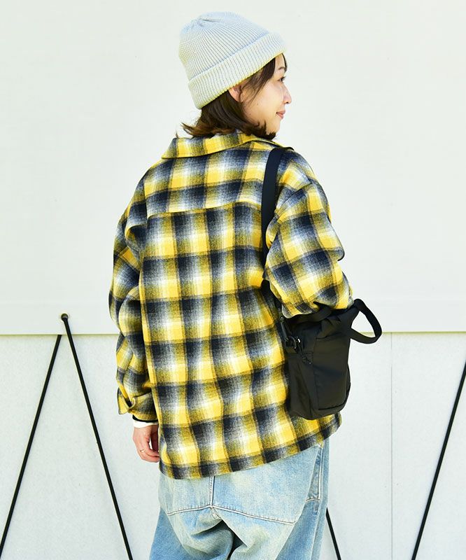 Gives a sense of fullment｜チェック柄ジャケット [[653400]][C]