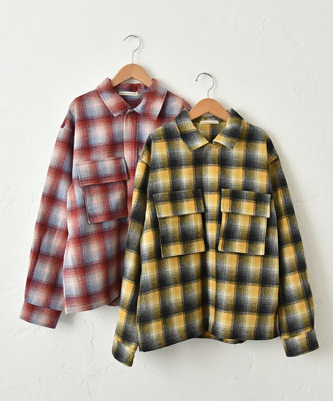 Gives a sense of fullment｜チェック柄ジャケット [[653400]][C]