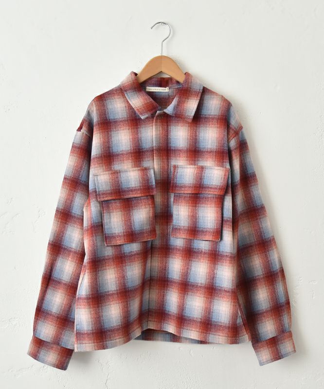 Gives a sense of fullment｜チェック柄ジャケット [[653400]][C]